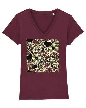 Rock And Roll Lover Burgundy