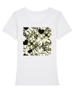 Rock And Roll Lover Tricou mânecă scurtă guler larg fitted Damă Expresser