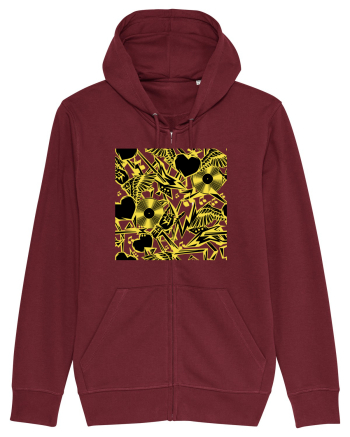 Rock And Roll Lover Burgundy