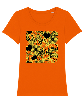 Rock And Roll Lover Bright Orange