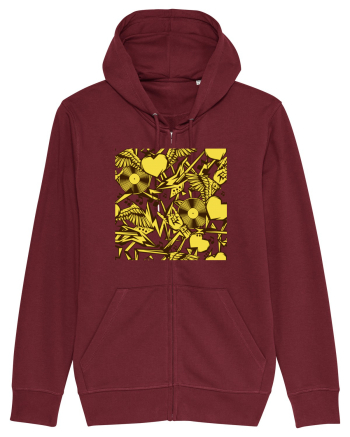Rock And Roll Lover Burgundy