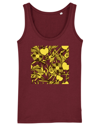 Rock And Roll Lover Burgundy