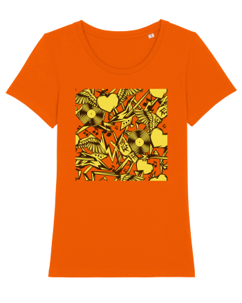 Rock And Roll Lover Bright Orange