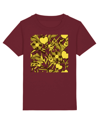 Rock And Roll Lover Burgundy