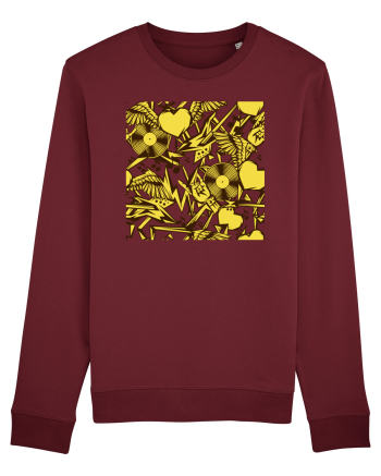 Rock And Roll Lover Burgundy