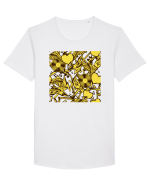 Rock And Roll Lover Tricou mânecă scurtă guler larg Bărbat Skater