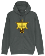 Rock And Roll Lover Hanorac cu fermoar Unisex Connector