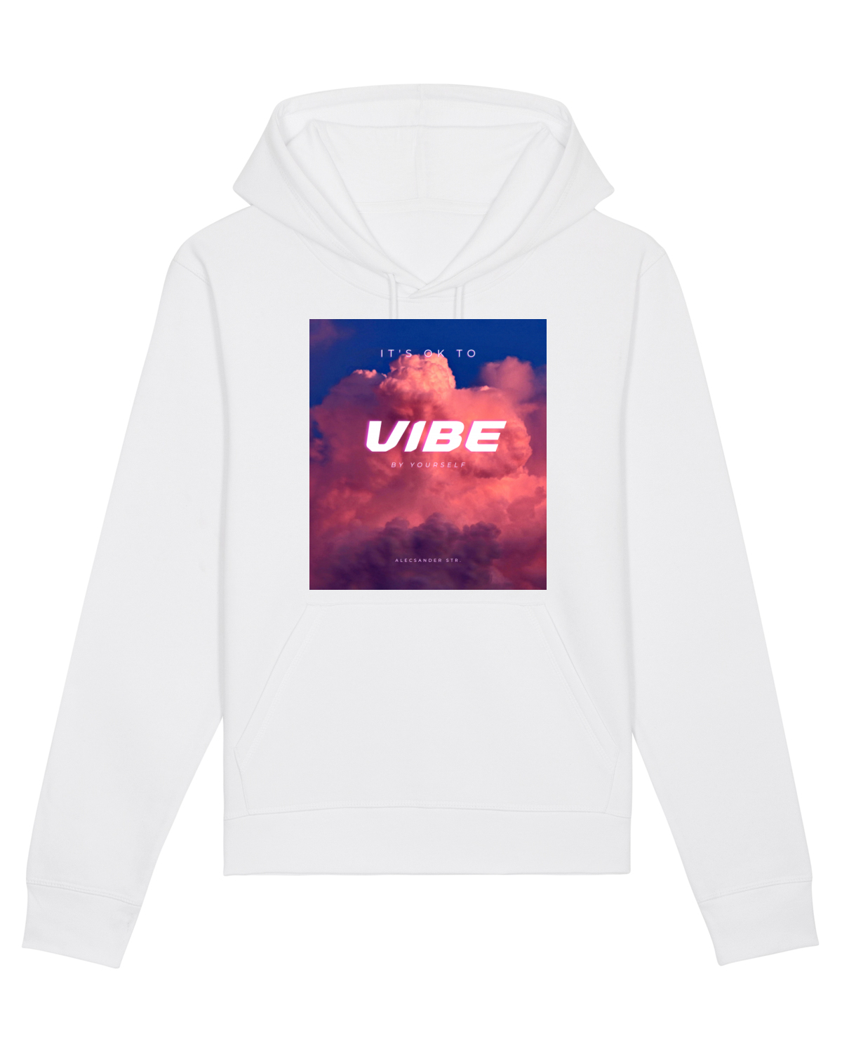 Hanorac Unisex Drummer White