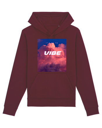 It's ok to vibe by yourself Burgundy