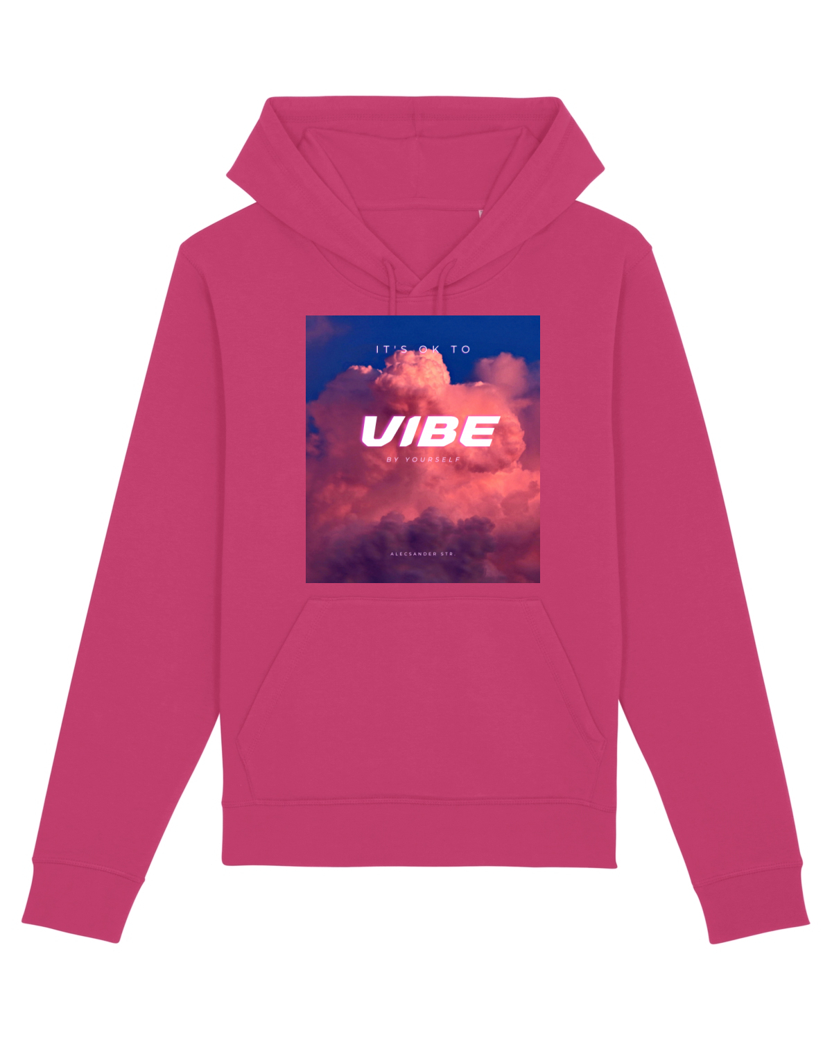 Hanorac Unisex Drummer Raspberry