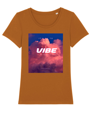 It's ok to vibe by yourself Roasted Orange