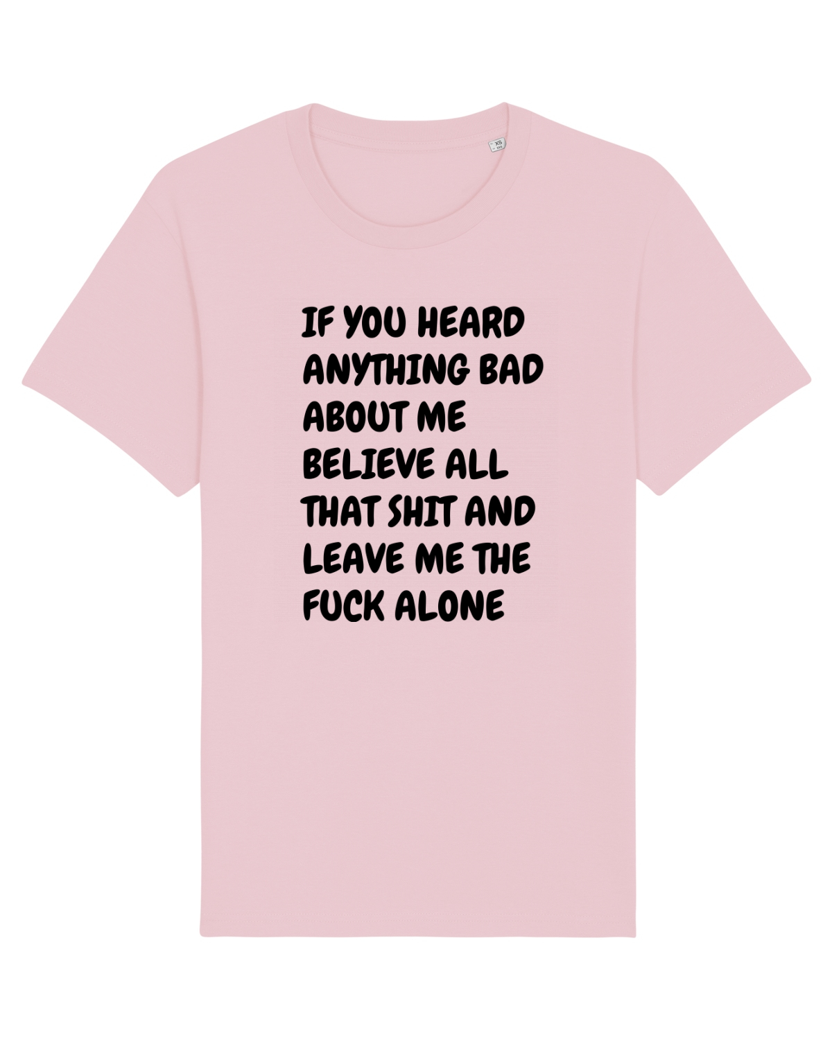 Tricou mânecă scurtă Unisex Rocker Cotton Pink