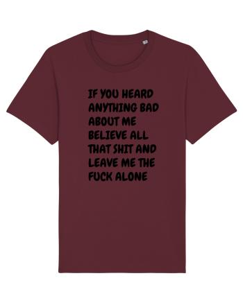 If you ... Burgundy
