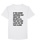 If you ... Tricou mânecă scurtă guler larg Bărbat Skater