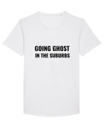 Going ghost in the suburbs Tricou mânecă scurtă guler larg Bărbat Skater