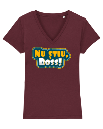 Nu știu, boss! Burgundy