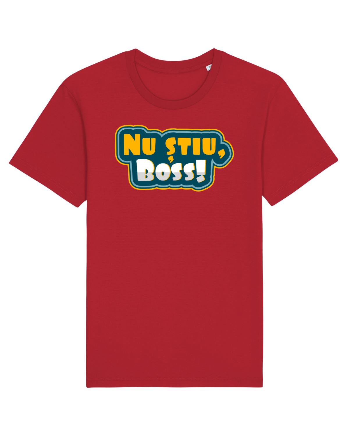 Tricou mânecă scurtă Unisex Rocker Red