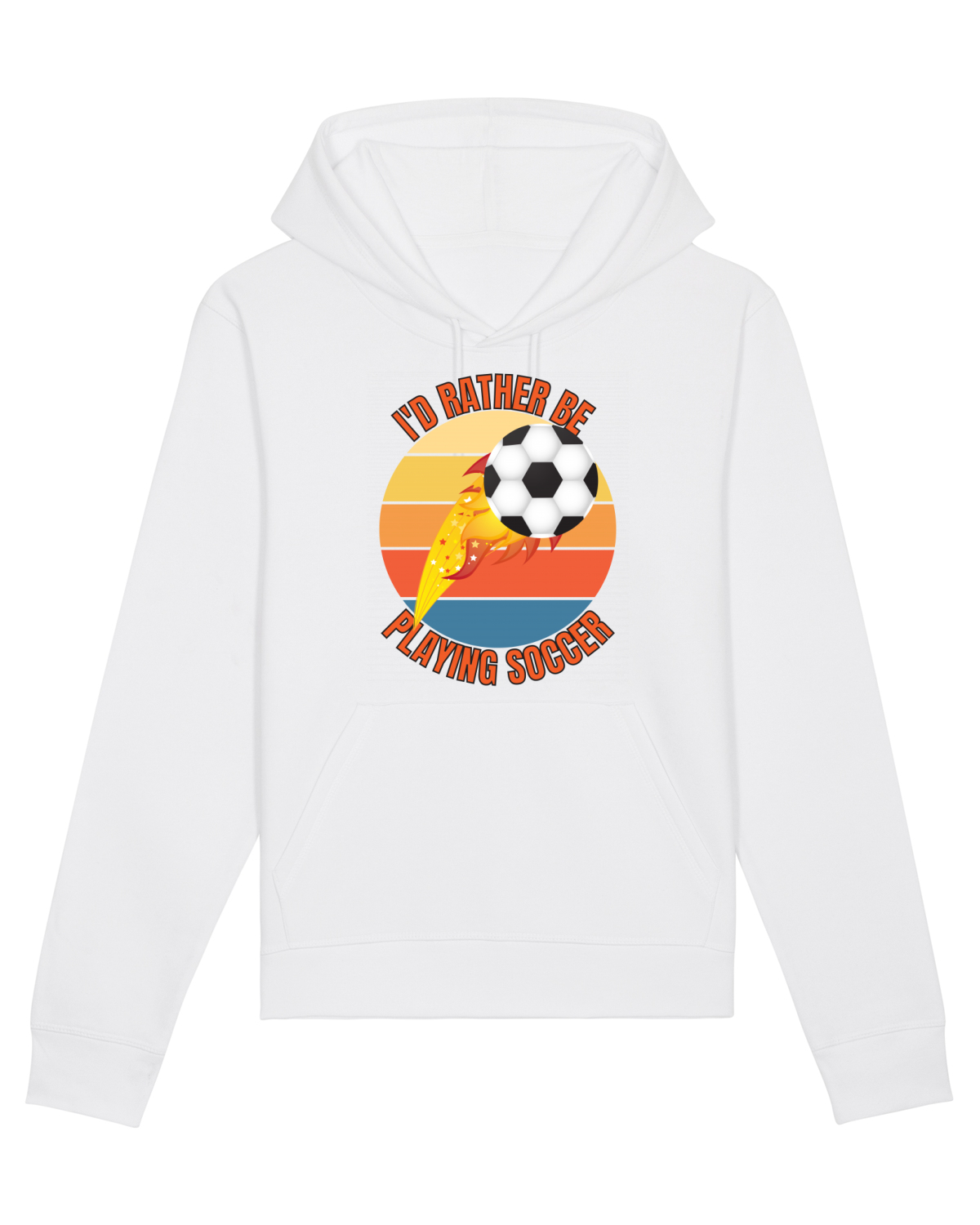 Hanorac Unisex Drummer White