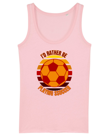Pentru Iubitorii De Football  Cotton Pink