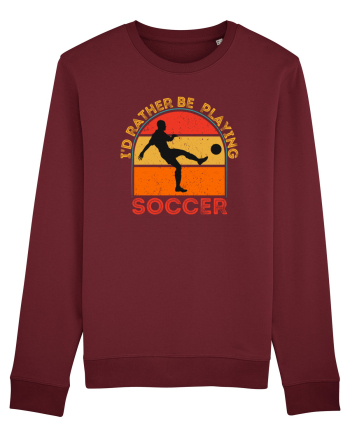 Pentru Iubitorii De Football  Burgundy