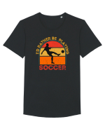 Pentru Iubitorii De Football  Tricou mânecă scurtă guler larg Bărbat Skater