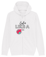 Calm like a bomb Hanorac cu fermoar Unisex Connector