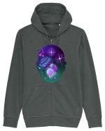 Space In My Mind Hanorac cu fermoar Unisex Connector