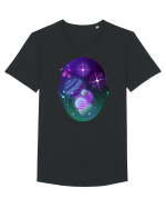 Space In My Mind Tricou mânecă scurtă guler larg Bărbat Skater