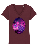 Space In My Mind Tricou mânecă scurtă guler V Damă Evoker