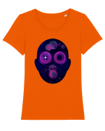 Space In My Mind Tricou mânecă scurtă guler larg fitted Damă Expresser