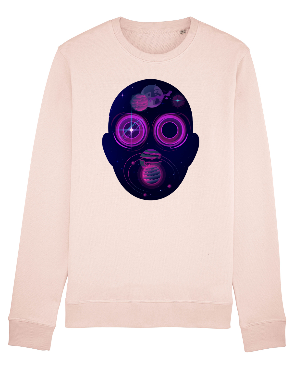 Bluză mânecă lungă Unisex Rise Candy Pink