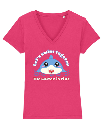 Funny Kawaii Shark Raspberry