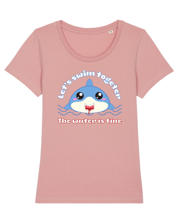 Funny Kawaii Shark Canyon Pink