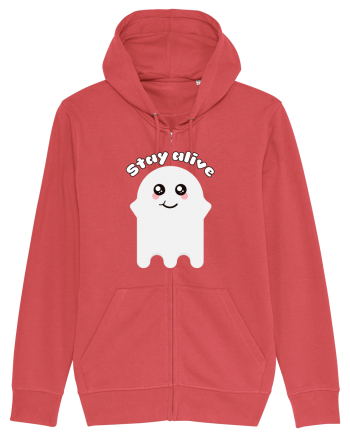 Funny Kawaii Ghost Carmine Red