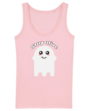 Funny Kawaii Ghost Cotton Pink