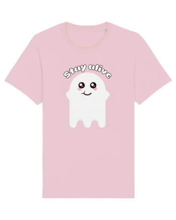 Funny Kawaii Ghost Cotton Pink