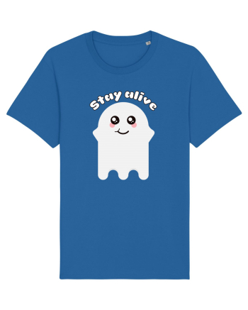 Funny Kawaii Ghost Royal Blue