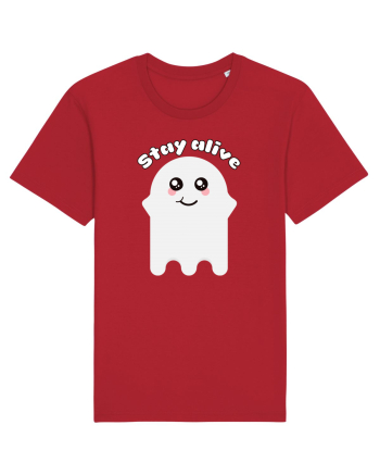 Funny Kawaii Ghost Red