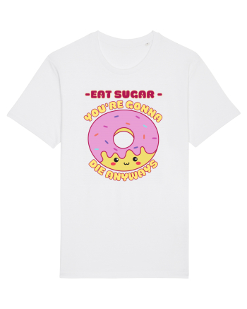 Funny Kawaii Food White