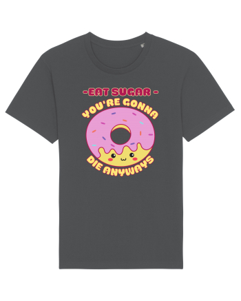 Funny Kawaii Food Anthracite