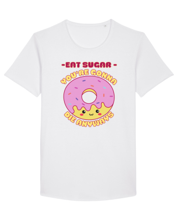 Funny Kawaii Food White