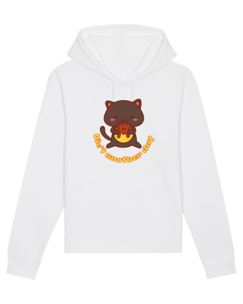 Funny Kawaii Cat White