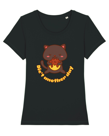 Funny Kawaii Cat Black