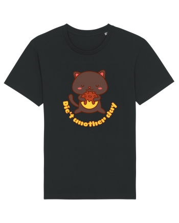 Funny Kawaii Cat Black
