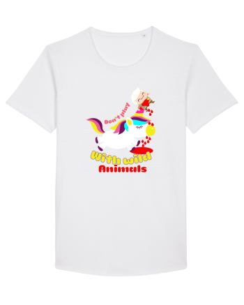 Funny Kawaii Unicorn White