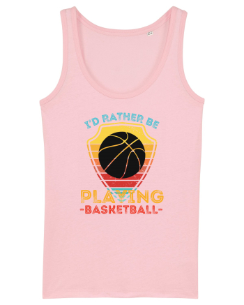 For Basketball Lovers Cotton Pink