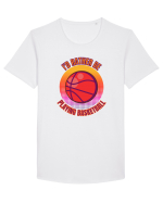 For Basketball Lovers Tricou mânecă scurtă guler larg Bărbat Skater