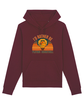 For Basketball Lovers Burgundy