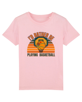For Basketball Lovers Cotton Pink