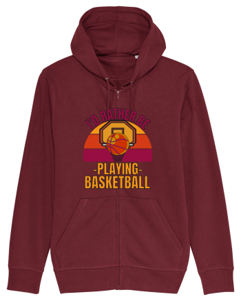 For Basketball Lovers Burgundy